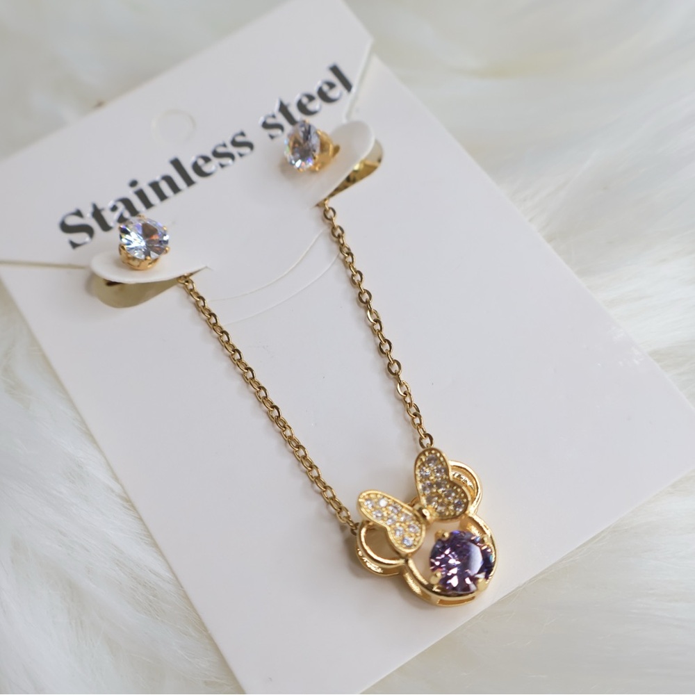 Stainless Steel Jewelry Set free when you purchase two pieces from my list.